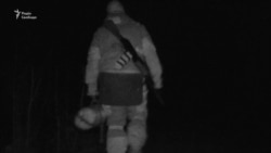 Нічний підйом на терикон поблизу міста Золоте