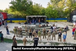 Украинанын Эгемендүүлүк күнүнө арналган концерт, Авдеевка. 2020-жыл, 24-август