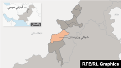 د شمالي وزيرستان نقشه ــ انځور له ارشيفه 