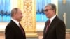 Орус президенти Владимир Путин менен Казакстандын жаңы лидери Касым-Жомарт Токаев, Москва, 3-апрель, 2019-жыл.