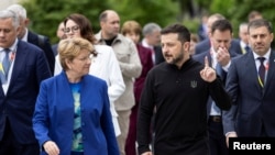 Саммиттин катышуучулары. Швейцариянын Бюргеншток курорту. 15-июнь, 2024-жыл 