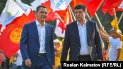 Омурбек Бабанов и Бакыт Торобаев.