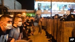 Մինսկ, Բելառուս, բախումներ ընտրություններից հետո, 9 օգոստոսի, 2020թ.