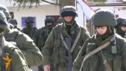 Troops, Believed To Be Russian, Surround Ukrainian Base In Crimea