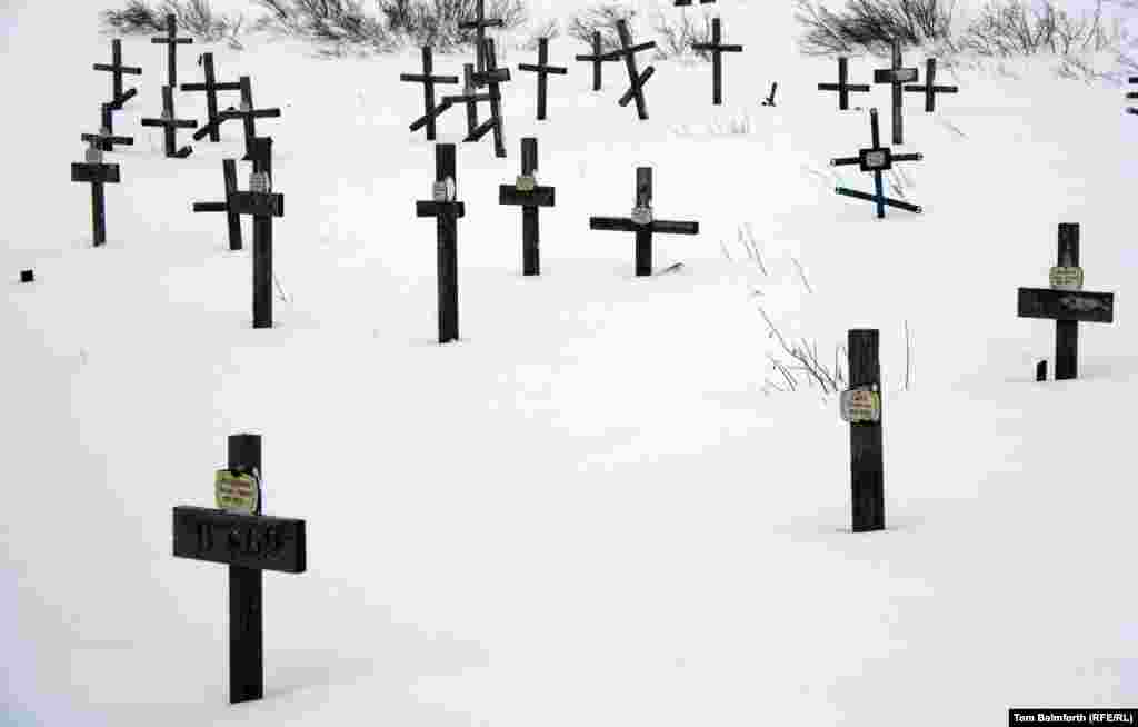 Бер ГУЛАГ каберлегенең бүгенге күренеше.