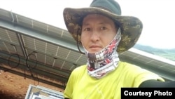 Работающий в Южной Корее казахстанец Оразхан Нурмахан.