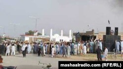 په میرلي کې په تېرو کلونو کې د بریدونو ضد پراخې مظاهرې شوې دي - پخوانی انځور.