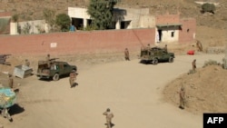 په میرامشاه کې د پاکستان پوځ پوسته. پخوانی انځ