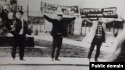 На демонстрації кримських татар у Москві 6 червня 1969 року