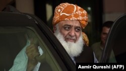 FILE: Jamiat Ulma-e Islam (JUI) leader Maulana Fazlur Rehman.