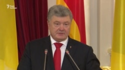 Заява Петра Порошенка на зустрічі з Ангелою Меркель у Києві – відео