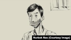 Сүрөтчү Нурбек Насыранбековдун карикатурасы. 