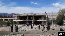 Distrugeri în orașul afgan Aybak