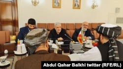 آرشیف - دیدار امیرخان متقی سرپرست وزارت خارجه حکومت طالبان با مقام های ایرانی در کابل. 