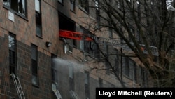 Будинок у Бронксі (Нью-Йорк), де 9 січня сталася пожежа
