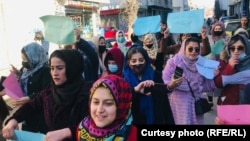 راه‌پیمایی جنبش زنان مقتدر افغانستان