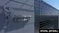 Ndërtesa e Radios Evropa e Lirë në Pragë.