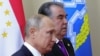 Эмомалӣ Раҳмон, раиси ҷумҳури Тоҷикистон бо Владимир Путин, раиси ҷумҳури Русия
