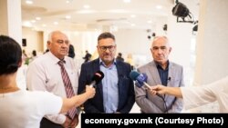 Заменик министерот за економија и труд, Марјан Ристески 