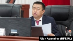 Спикер Жогорку Кенеша Чыныбай Турсунбеков