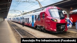 O parte din noile trenuri electrice vor traversa țara, de la București la Arad.