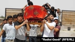 Похороны Хувайды в Кулябе