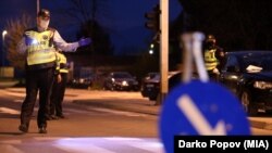 Архивска фотографија - Полициски час во Скопје