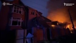 Russian Air Strikes Hit Kyiv Overnight On May 25