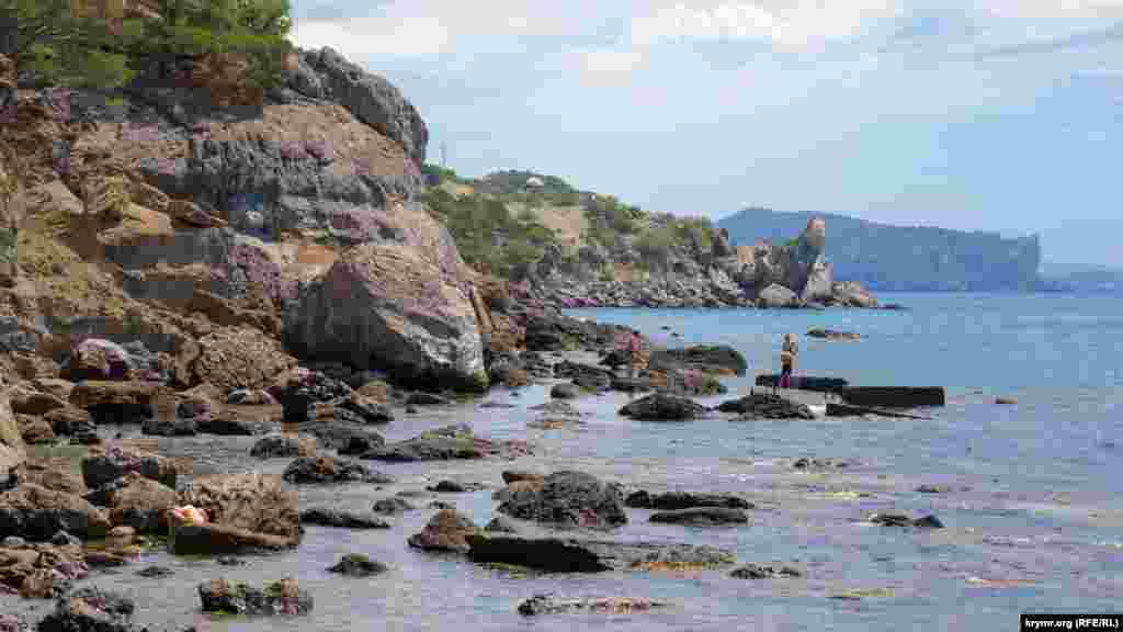 Кам'яний хаос під скелею Сокіл (Куш-Кая)​ &nbsp;