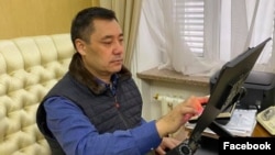 Садыр Жапаров. Фото взято с его страницы в «Фейсбуке».