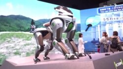 د جاپان نندارتون ته بېلابېل روباټونه او مشینونه وړاندې شوي