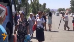 Кыргыз-казак чек арасында бажы тосмолору алынды