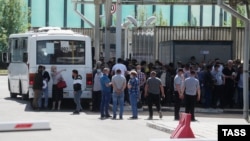 Яке аз марказҳои сабти муҳоҷирон дар Русия