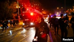 Жардыруудан кийин. Анкара, Түркия. 17-февраль, 2016-жыл
