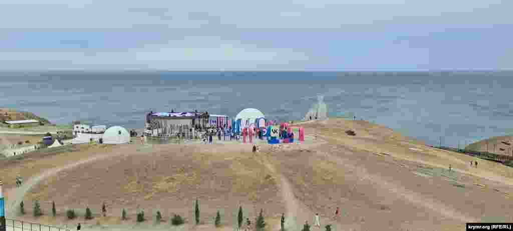 Павильон соцсети «ВКонтакте» на фестивале «Таврида.АРТ»