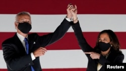 Джо Байден і майбутня віцепрезидентка США Камала Гарріс