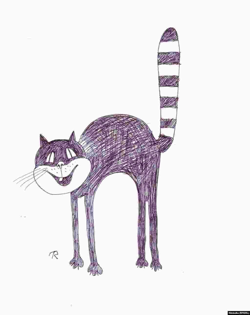 Куйругуңа баракелде, чоң жолдун Чокчолой баатыры!  “Азаттык үналгысы". TKy. - Кимбайке МАИдеги айрым шылуундарды "турнабайы" менен көргөн.