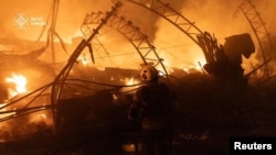 Последици од рускиот напад со беспилотни летала во Киев