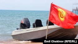 Ысык-Көлдө тартылган сүрөт.