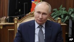 Ruski predsjednik Vladimir Putin u Kremlju u Moskvi, 31. marta