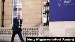 Britanski premijer Kir Starmer dolazi na samit s liderima Zapadnog Balkana, 22. oktobar 2025.