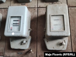 Një njehsor i energjisë elektrike në Mitrovicën e Veriut më 9 shkurt 2022.