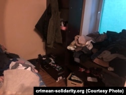 Після обшуку в будинку Марлена Мустафаєва, Білогірський район, Крим, 9 лютого 2022 року