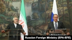 Ռուսաստանի և Իրանի ԱԳ նախարարներ Սերգեյ Լավրովն ու Մոհամադ Ջավադ Զարիֆը, արխիվ