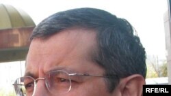 БТА банктің басқарма төрағасы Роман Солодченко. Алматы, 23 қазан, 2008 жыл.  