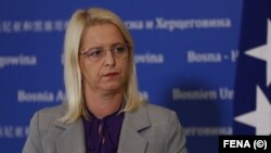 Snježana Novaković Bursać: Mi ćemo se 26. oktobra ponašati u skladu sa stavovima dogovorenim u RS-u (Sarajevo, 20. septembar 2021.)