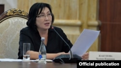 Чолпон Джакупова. 