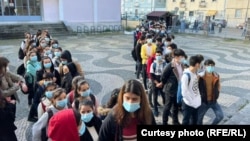  په پرتګال کې د افغانستان د موسیقي ملي انسټیټیوټ زده‌کوونکي 