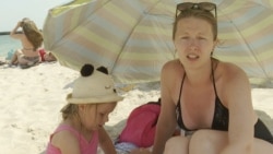 Russian Attacks Can't Keep Ukrainians Away From Odesa Beaches