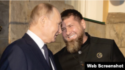 Кадыров Рамзан а Владимир Путин а